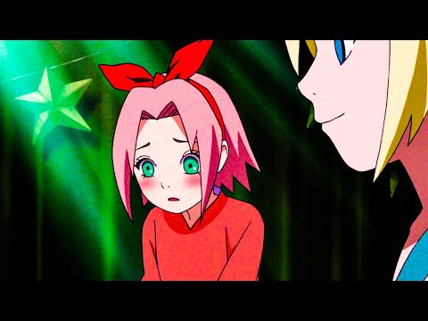 Видео: "Мне нравится один мальчик" / Сакура в детстве призналась Саске в любви