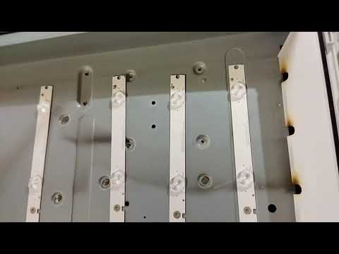 Видео: THOMSON 32D12 замена  CCFL ламп, на Direct LED подсветку.