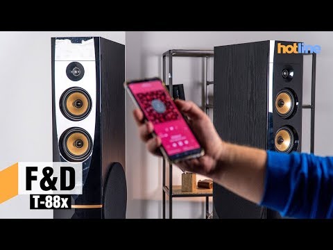 Видео: F&D T 88x – обзор напольной мультимедийной акустики