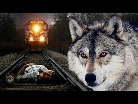 Видео: Преданный любимой женой, он лежал на рельсах без сознания, как вдруг из леса вышла ВОЛЧИЦА