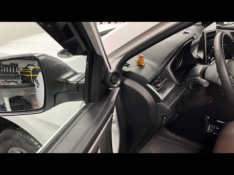 Видео: Установка ВЧ динамиков на ХАВАЛ М6