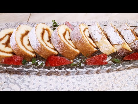 Видео: Ընդամենը 20 րոպե!!!! #ՋԵՄՈՎ ՌՈՒԼԵՏԻ ամենահեշտ, արագ եւ համեղ տարբերակը/Рулет с  джемом: супер рецепт