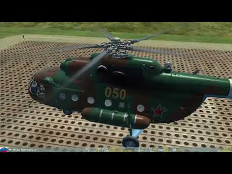 Видео: Триммирование вертолёта Ми 8