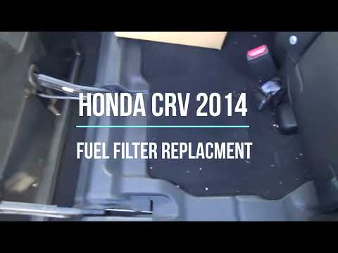 Видео: Honda CRV 2014 — Замена топливного фильтра