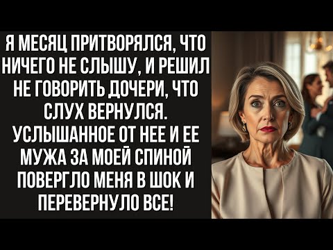 Видео: Я месяц притворялся, что ничего не слышу, и решил не говорить дочери, что слух вернулся