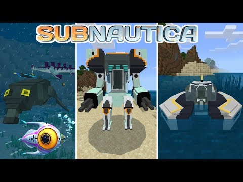 Видео: SUBNAUTICA В MINECRAFT PE[SUBNAUTICRAFT]