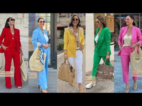 Видео: Естественные женщины старше 50, 60, 70 лет / идеи нарядов / трендовые наряды 2025 года