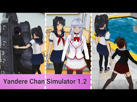 Видео: Обновленная YandereChanSimulator1.2 - Мобильная копия Яндере симулятора