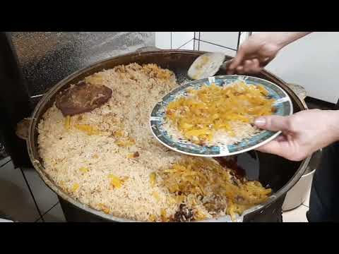 Видео: Новвотли ош Питерда,узбекский  плов в Питере