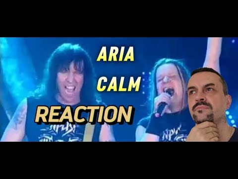 Видео: ARIA -CALM Ария - Штиль (Валерий Кипелов оригинал) REACTION