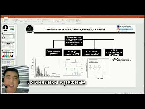 Видео: Геохимические исследования нефти:  Часть 3(интерпретация результатов диамандоидного анализа нефти)