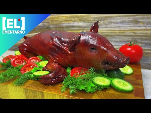 Видео: Молочный поросёнок в духовке 🐖🌿🐷🍅