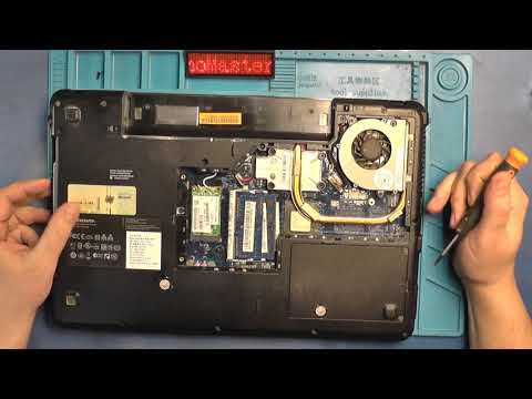 Видео: Обслуживание ноутбука LENOVO G550