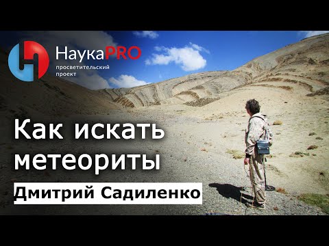 Видео: Как искать метеориты? | Метеоритика и метеориты – Дмитрий Садиленко | Научпоп