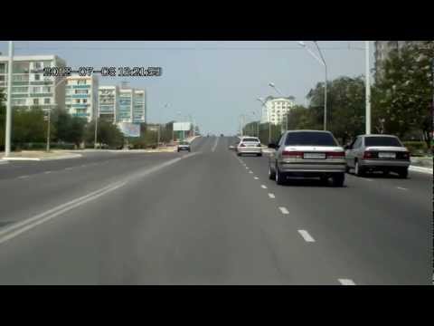 Видео: Проезд по городу. Часть 2 - от гостиницы "Актау"