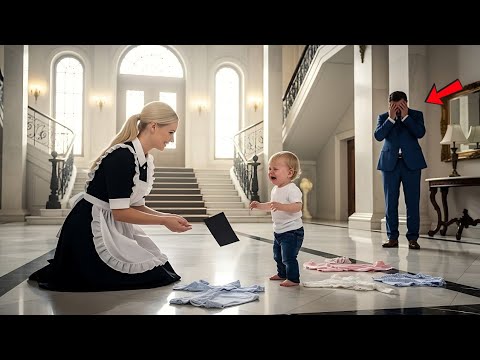 Видео: Все няни сбегали от сына миллионера… Пока не пришла одна горничная и не изменила всё