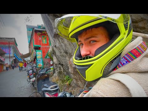Видео: Мотопутешествие по Индии в Гималаи. Шимла #4