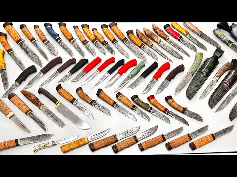 Видео: Обзор ножей из моей любимой стали 9ХС