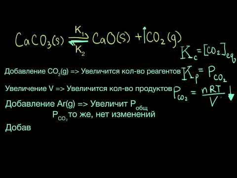 Видео: При́нцип Ле Шателье́. Пример (видео 4) | Химическое равновесие | Химия