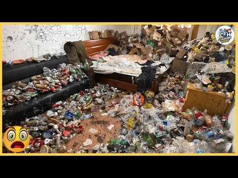 Видео: Экстремальная уборка самого беспорядочного дома на свете 😱 | Удовольствие от уборки со мной 💪✨