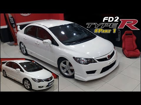 Видео: Honda Civic | FD2 TypeR Body Kit // Модификация # Part1