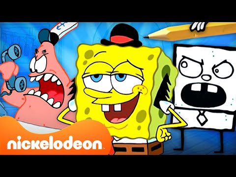 Видео: Губка Боб | Легендарные сцены из 2 сезона "Губка Боб"! | Nickelodeon Cyrillic