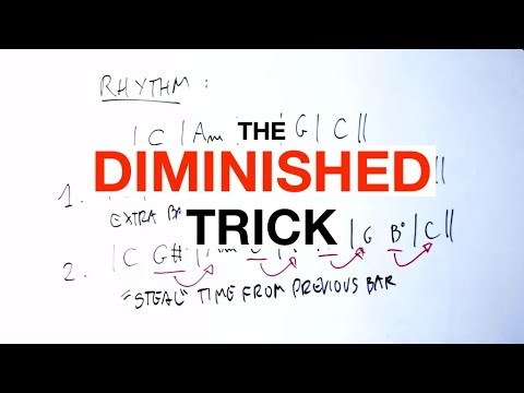 Видео: ВЕЛИКОЛЕПНЫЕ аккордовые прогрессии с вторичными уменьшенными аккордами