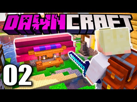 Видео: DawnCraft #2 - Поиски ГИЛЬДИИ | Майнкрафт летсплей выживание с модами