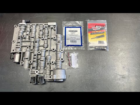Видео: Вакуумная проверка Sonnax 4L60E, корпус клапана PT2 — ремонт корпуса клапана