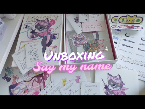 Видео: 📦 Распаковка альбома SAY MY NAME / дебют #kpop #vlog #saymyname #smn #unboxing #collection #cards