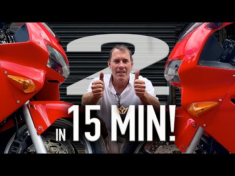 Видео: ВОССТАНОВЛЕНО! HONDA VFR 800 FI X 2