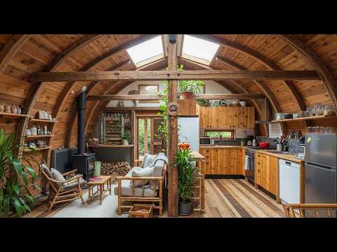 Видео: Являются ли дома из квонсета идеальным экологичным домом без подключения к электросети?