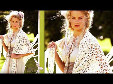 Видео: Красивая Шаль Квадратный  мотив для шали Соединение мотивов