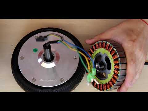Видео: Разбираем мотор-колесо гироскутера