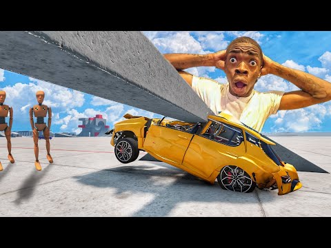 Видео: КРАШ-ТЕСТ АВТОМОБИЛЯ ☠️ - [BeamNG.Drive]