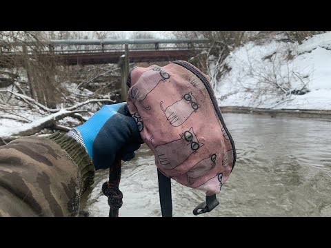 Видео: Вытащил Женскую Сумку на Поисковый магнит а Тамм….