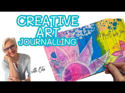 Видео: 3 потрясающие и креативные страницы для художественного журнала