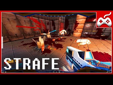 Видео: STRAFE (2017) - Кровавый шутер в ретро стилистике!  Обзор на русском