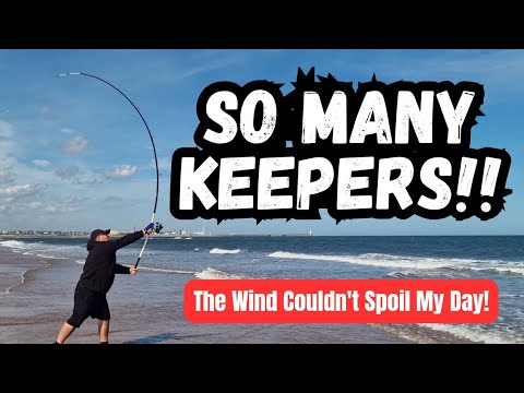 Видео: Пляж Ситон-Слуис – рыбалка в северо-восточном море – Нортумберленд