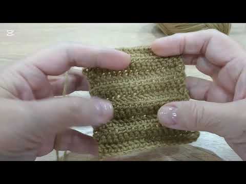 Видео: Простой узор для вязания крючком. 