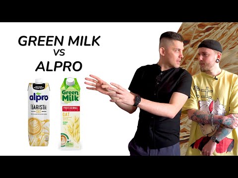 Видео: Овсяное молоко Green Milk VS Alpro