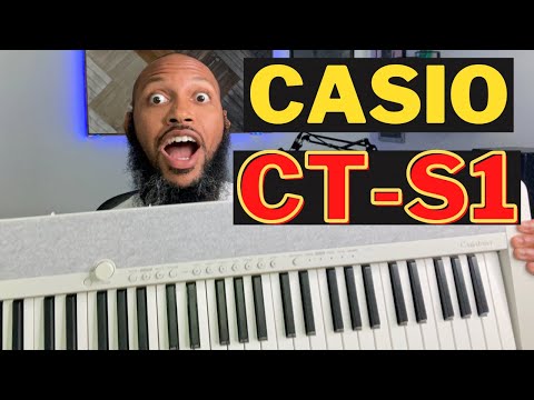 Видео: Распаковка и первые впечатления от портативной клавиатуры Casio CT-S1