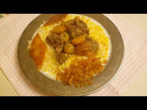 Видео: Азербайджанский плов Гарнир из мяса-говурма Azerbaijani pilaf with meat Aş govurma Novruz bayram