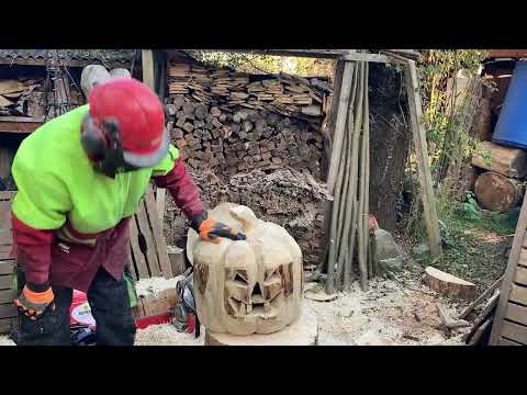 Видео: 🎃 Майстер-клас від AL-KO: як зробити святковий гарбуз з дерева на Хелловін