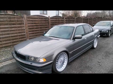 Видео: BMW E38 легенда,гараж пополнился- мечта сбылась