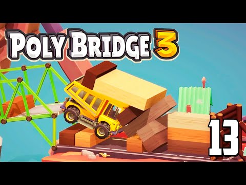 Видео: Последняя сложность! 💯 | Poly Bridge 3 | Часть 13