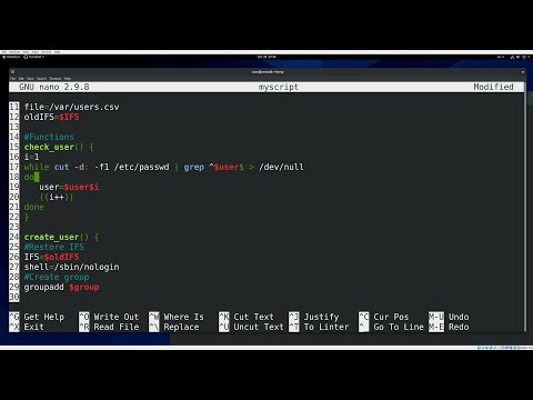 Видео: 32. bash скрипты #6