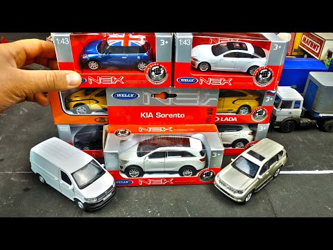Видео: Модельки машин Welly / Велли НОВИНКИ распаковка и обзор! Их нет на макете города! Про машинки!