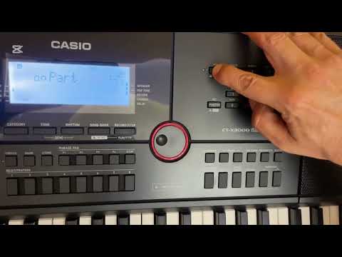 Видео: Запись (style) casio CTX 3000