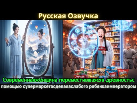 Видео: Современнаяженщина переместившаясяв древностьс помощью супермаркетасделаласлабого ребенкаимператором